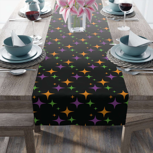 halloween table runner, table decor, home decor, halloween decoration, stars