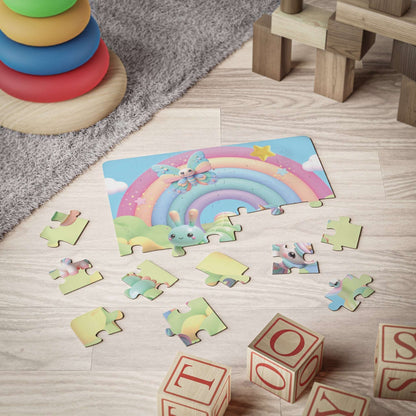 pastel, 3d images, kids puzzle, 3o pc, toddler puzzle,