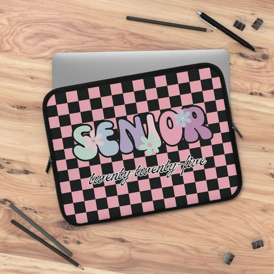 Senior pastel 2025, laptop sleeve, graduation gift, senior year, class of 2025, 15"