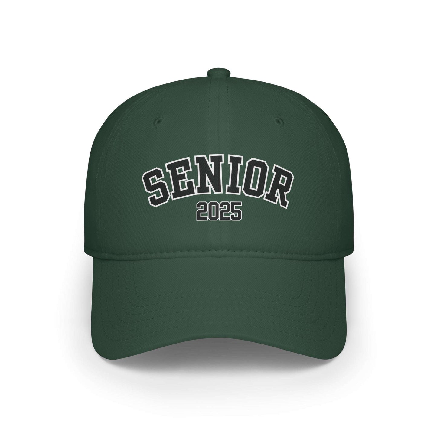 senior 2025, baseball cap, hats, boys hats, girls hats, back to school, green