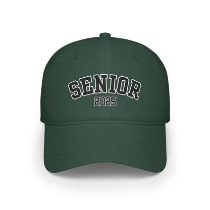 senior 2025, baseball cap, hats, boys hats, girls hats, back to school, green