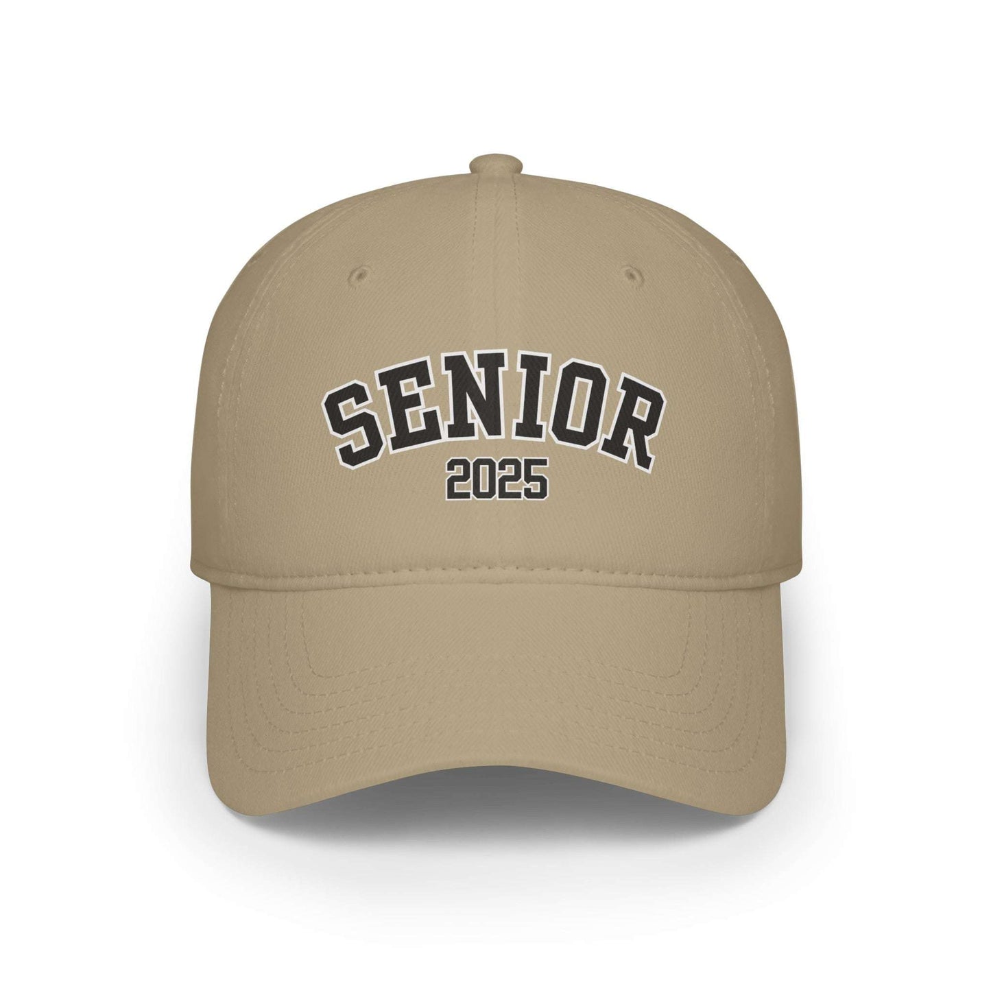 senior 2025, baseball cap, hats, boys hats, girls hats, back to school, khaki