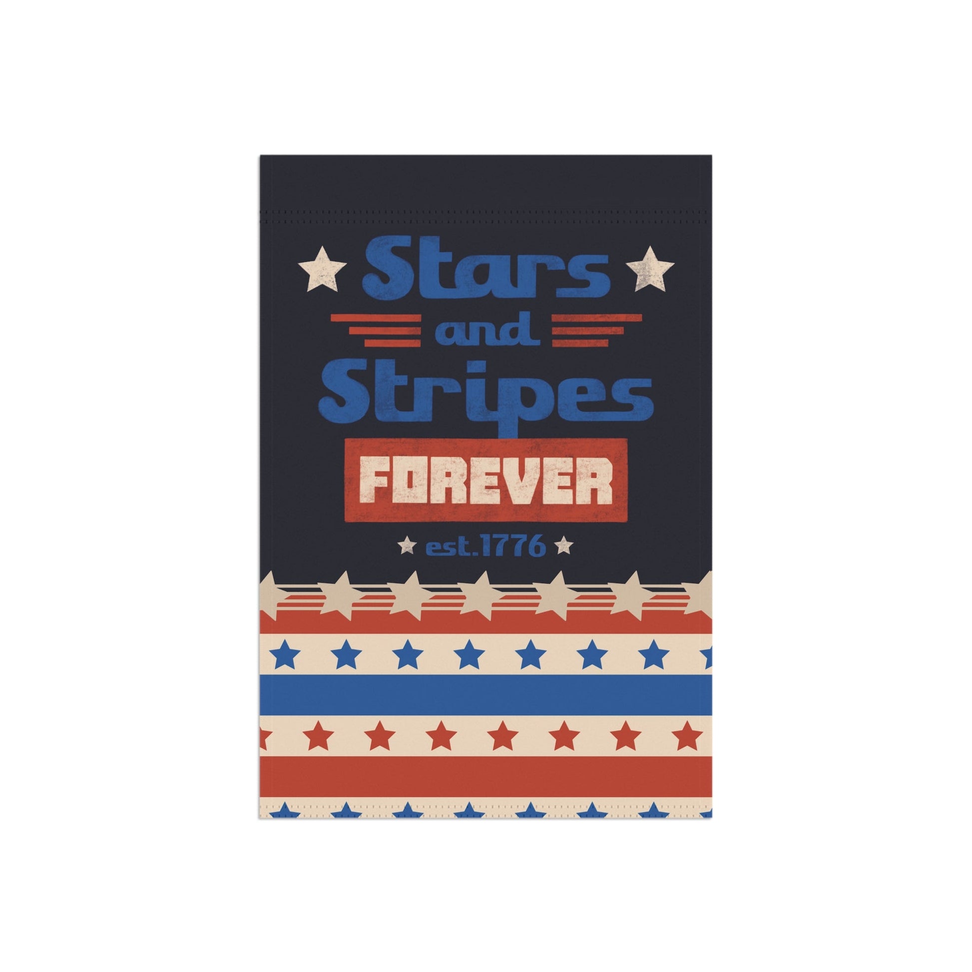 stars and stripes garden flag, Fourth of July, outdoor decor, patriotic decor